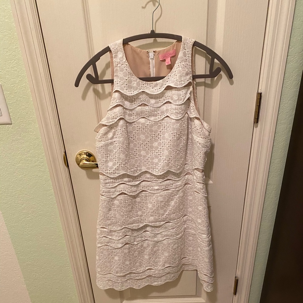 White Lily Pulitzer dress